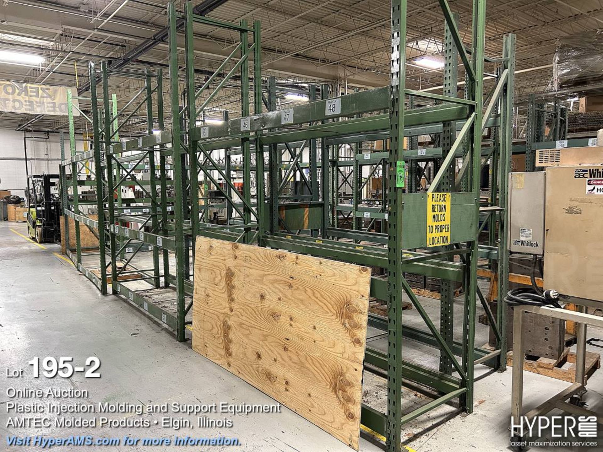 (6) Section pallet racking - Image 2 of 4
