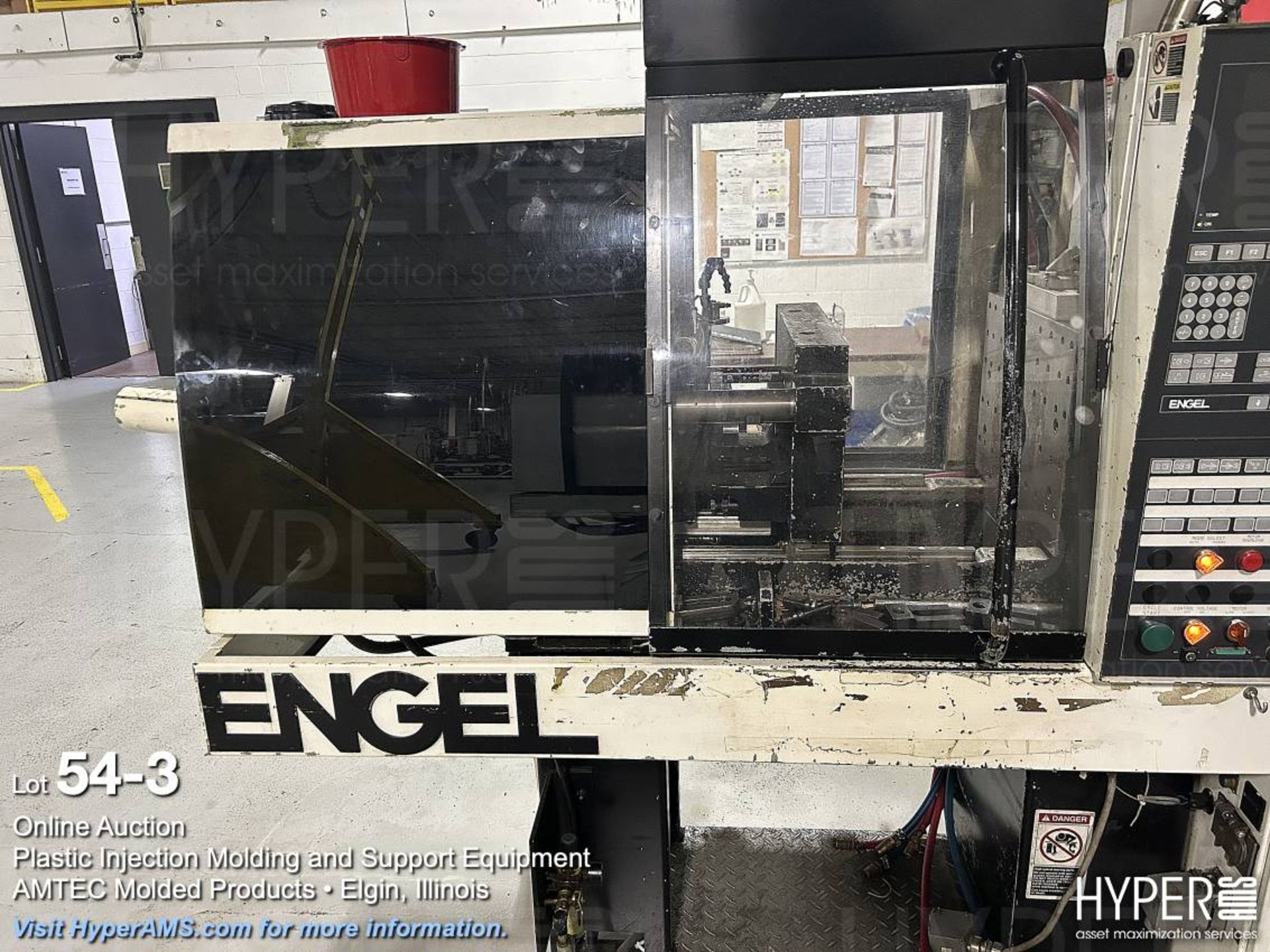Engel ES80/28TL plastic injection mold machine - Image 3 of 19