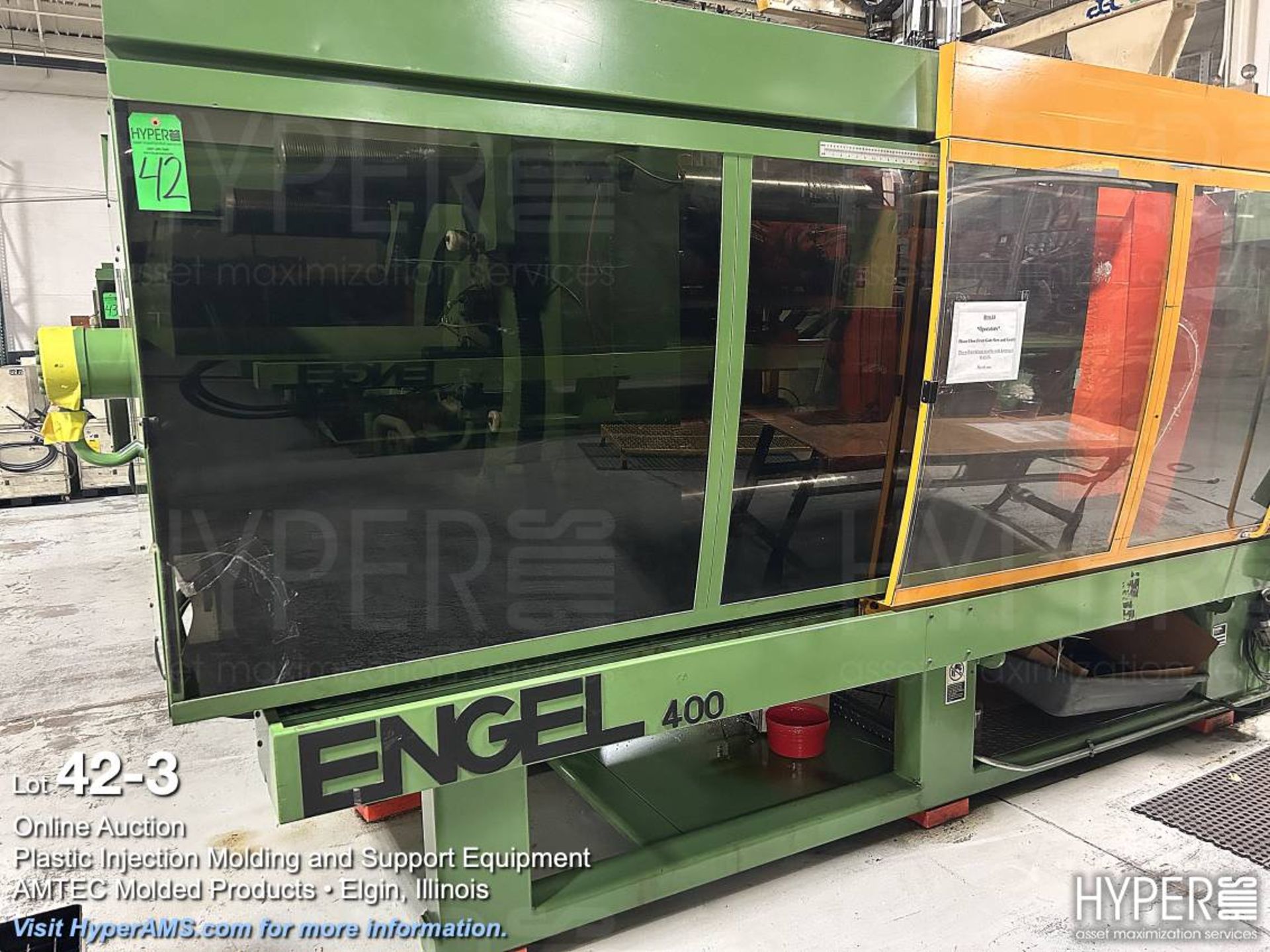Engel ES2050/400AH toggle clamp plastic injection molding machine - Image 3 of 28