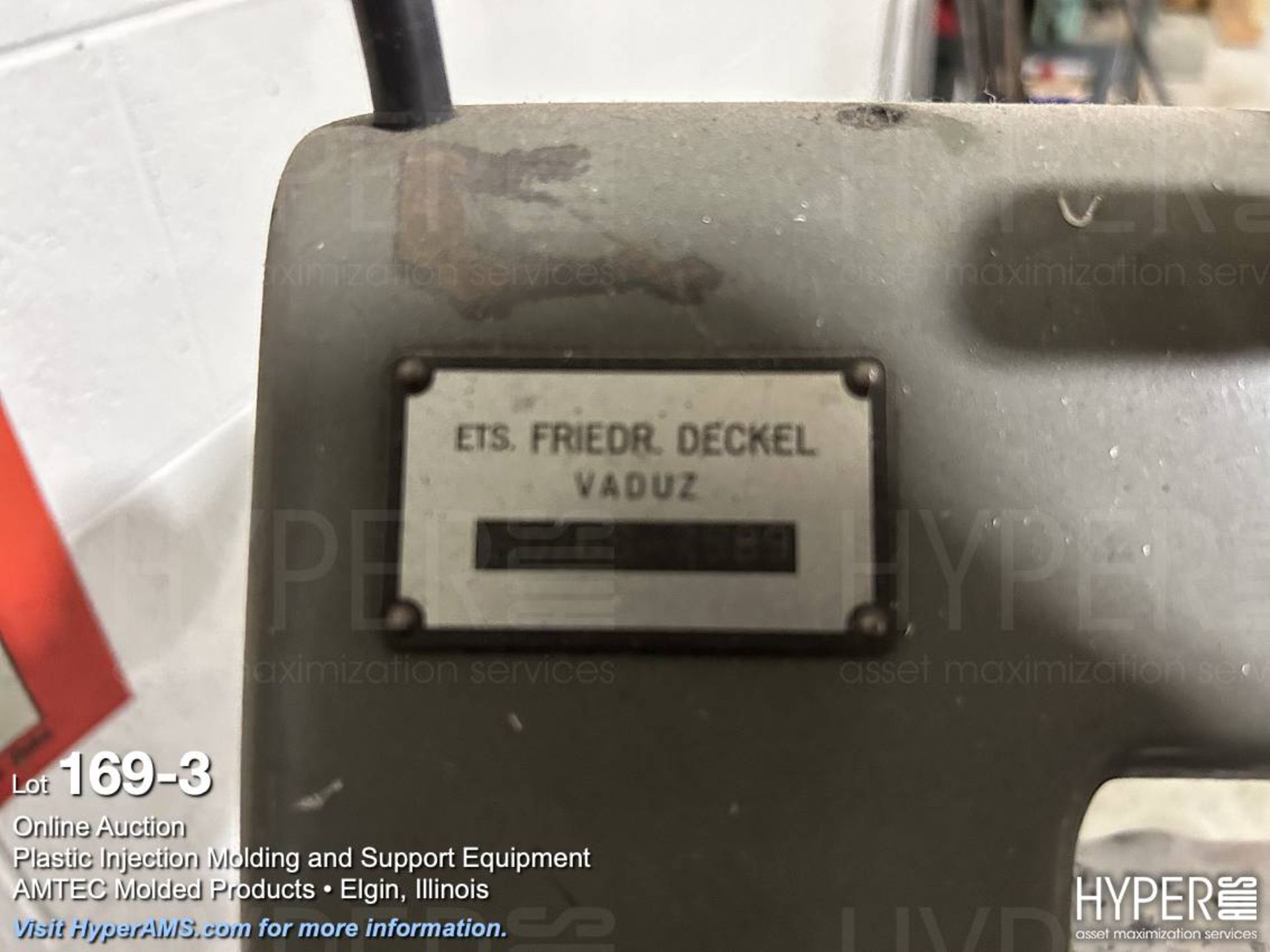 ETS Friedr. Deckel tool grinder - Image 3 of 7