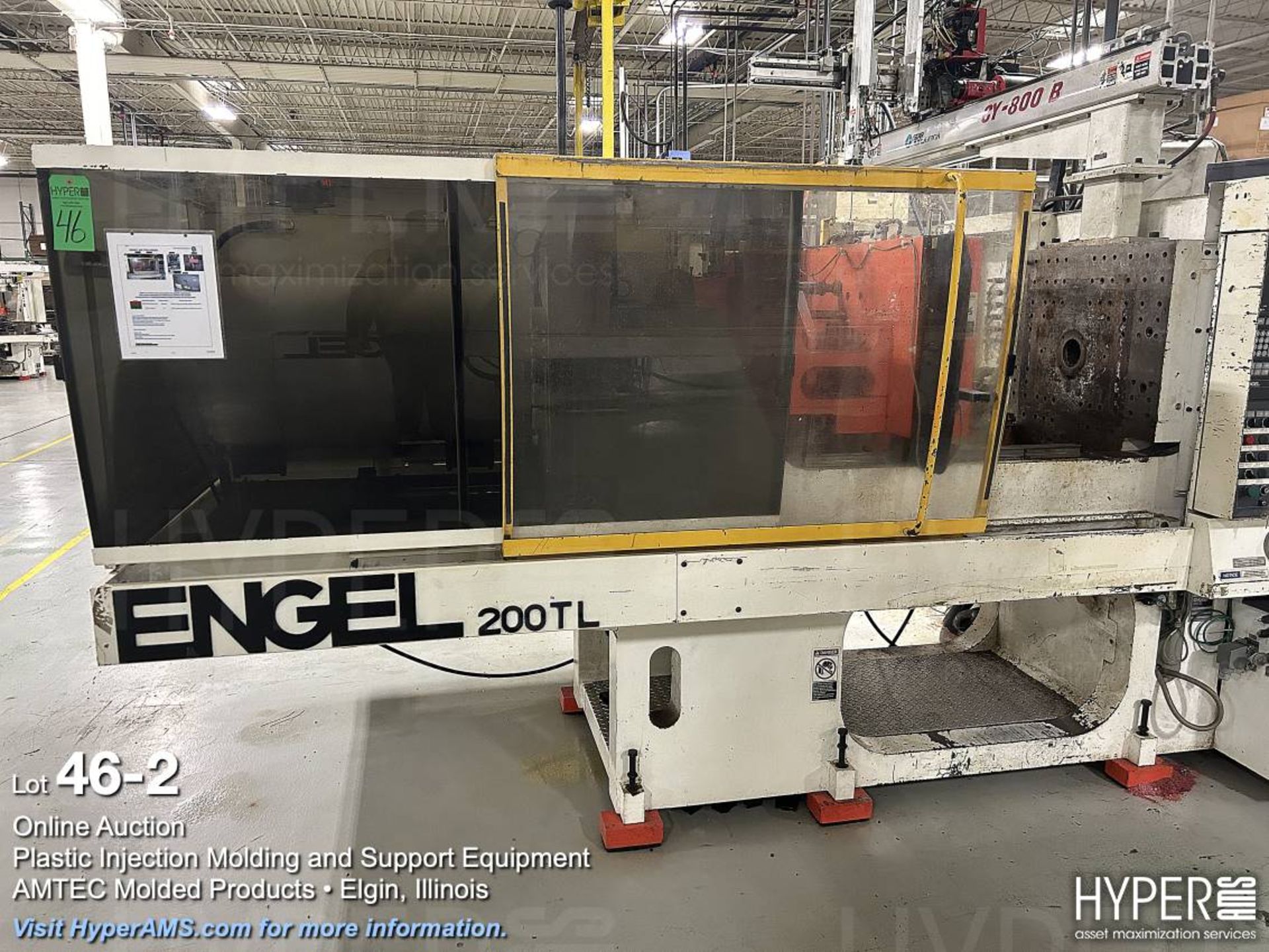 Engel ES1050/200TL toggle clamp plastic injection molding machine - Image 2 of 16