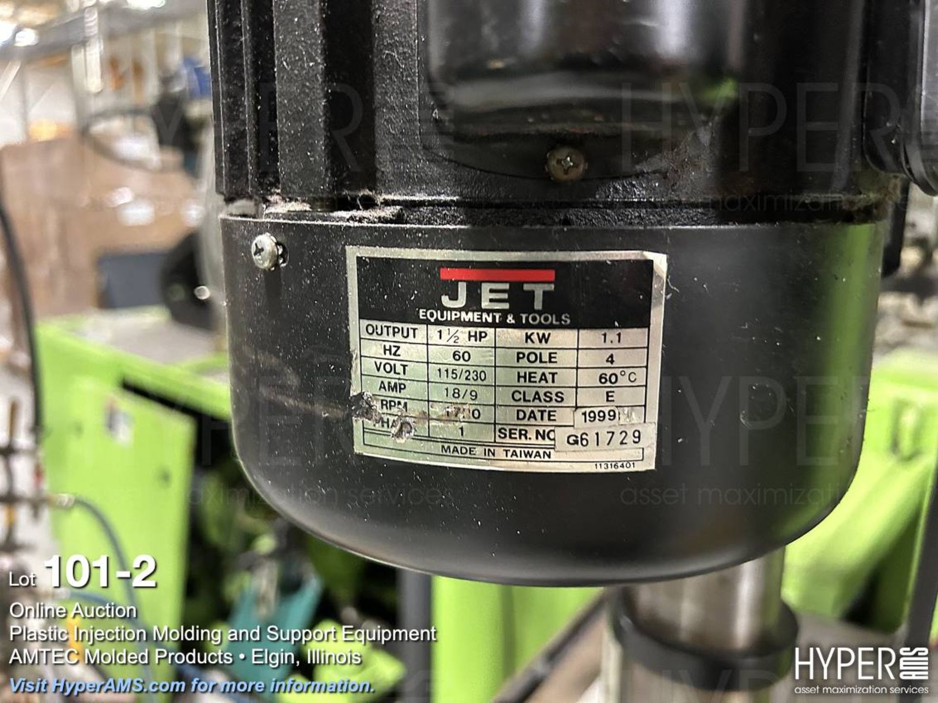 Jet JDP-20MF drill press - Image 2 of 8