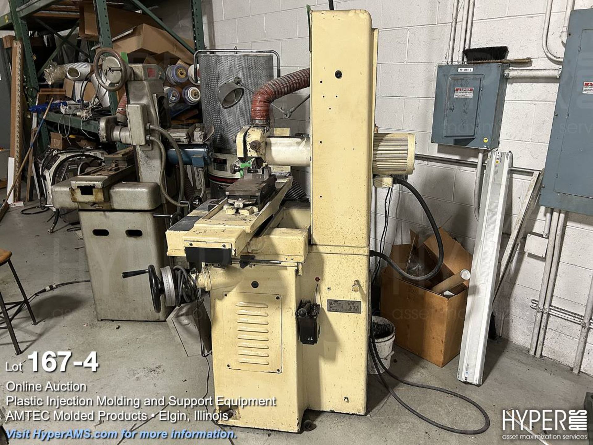 Mitsui MSG 200MH 6" x 12" hand feed surface grinder - Image 4 of 5