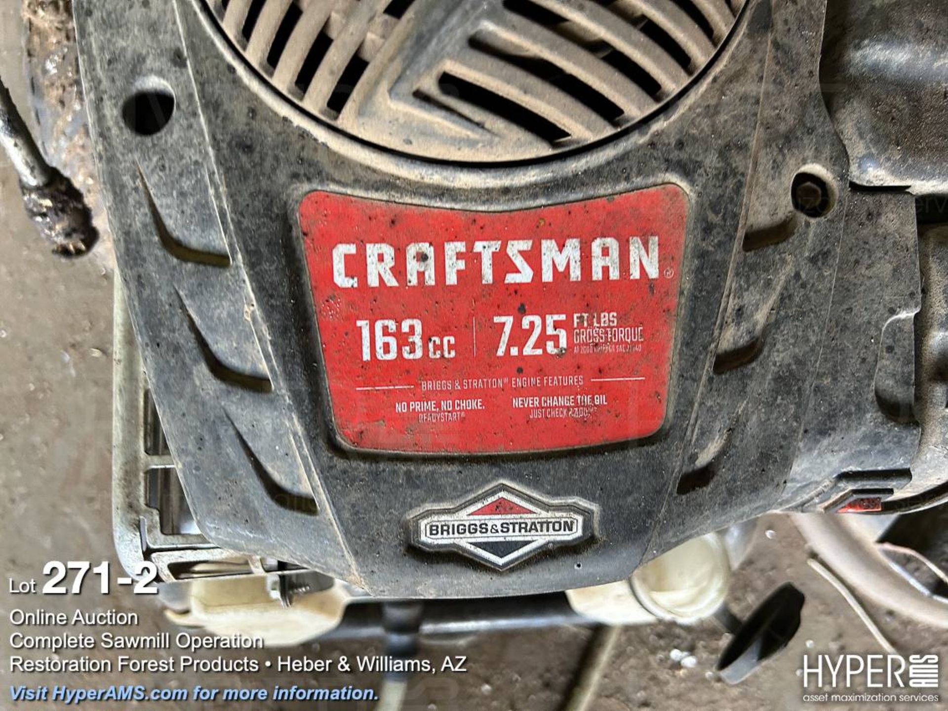 Craftsman 163cc presser washer - Image 2 of 3