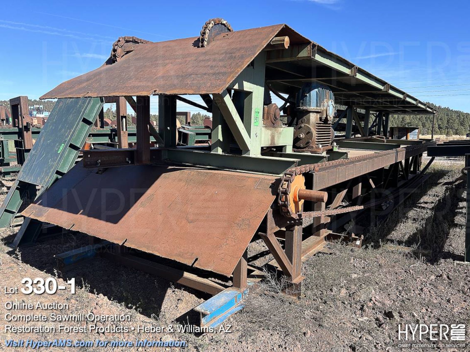 40' Log conveyor