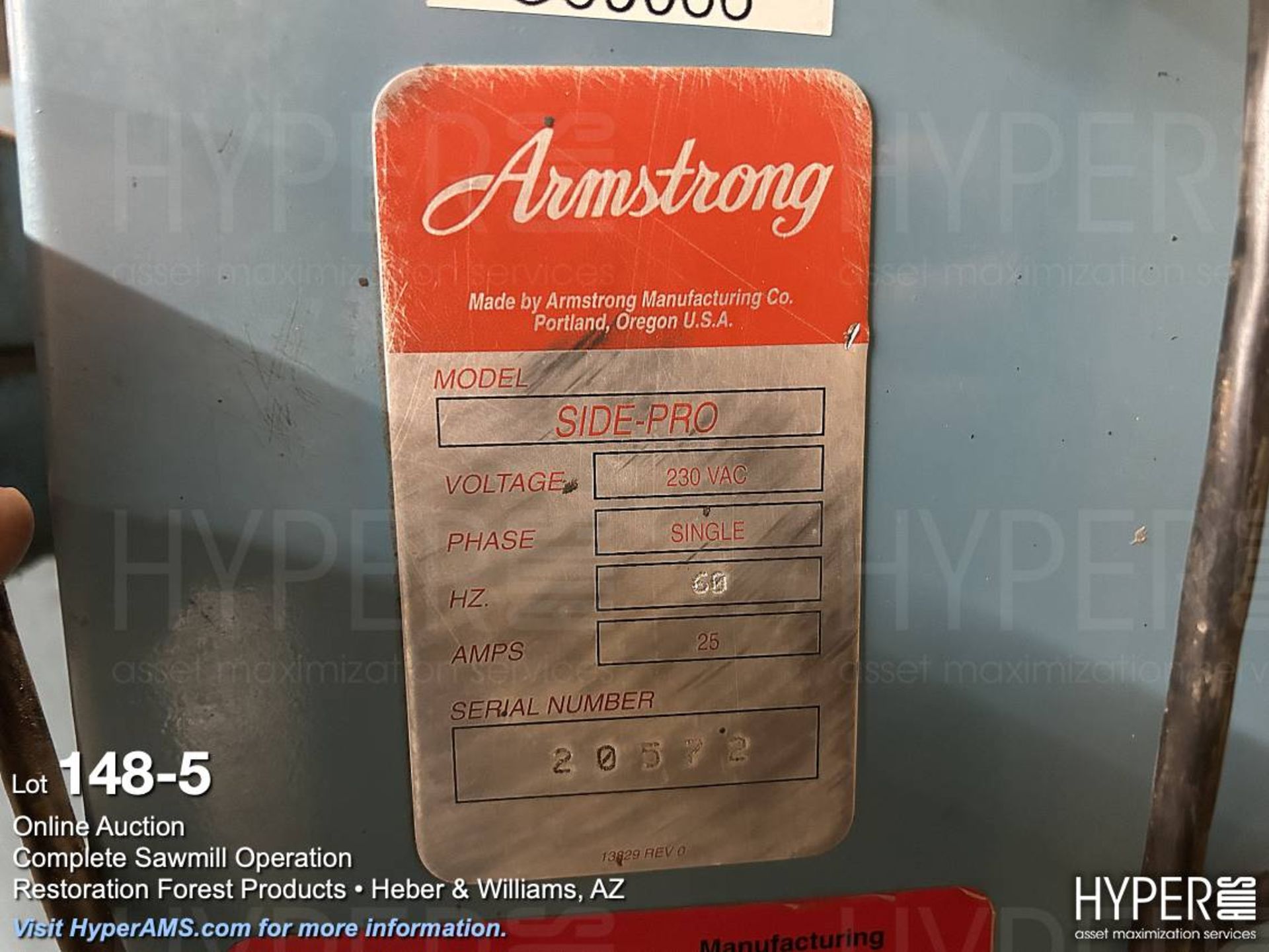 Armstrong Model Side-Pro band blade sharpener - Image 5 of 5