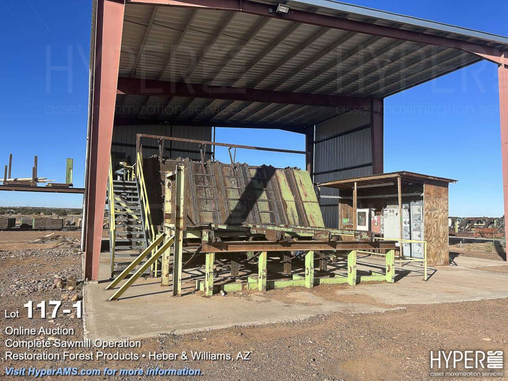 Unscrambler/stacker; stacker table, stick placer, stacker drop hoist ...