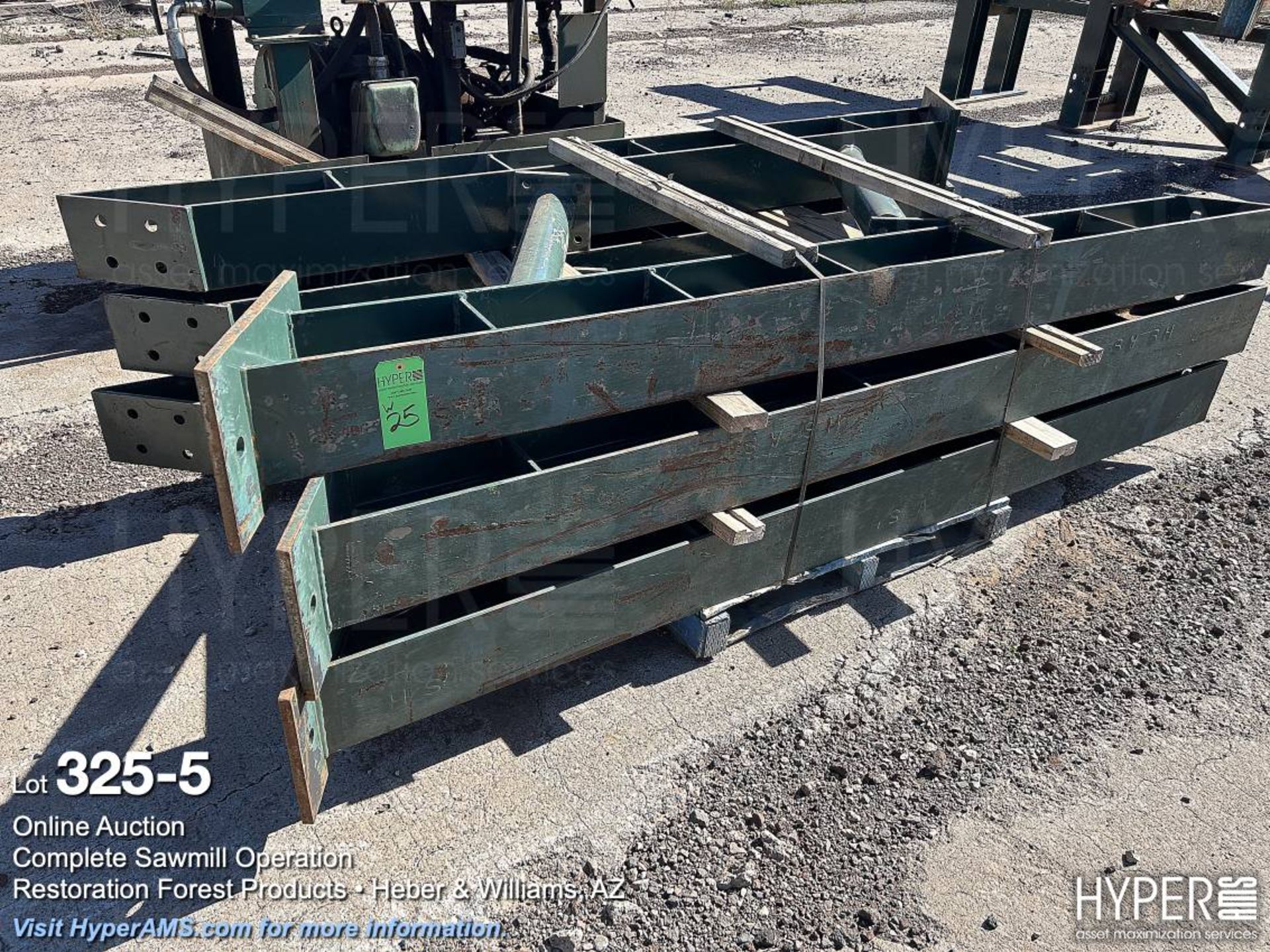 Lot: HSAS support beams, Tilt unit, and beams - Image 5 of 6