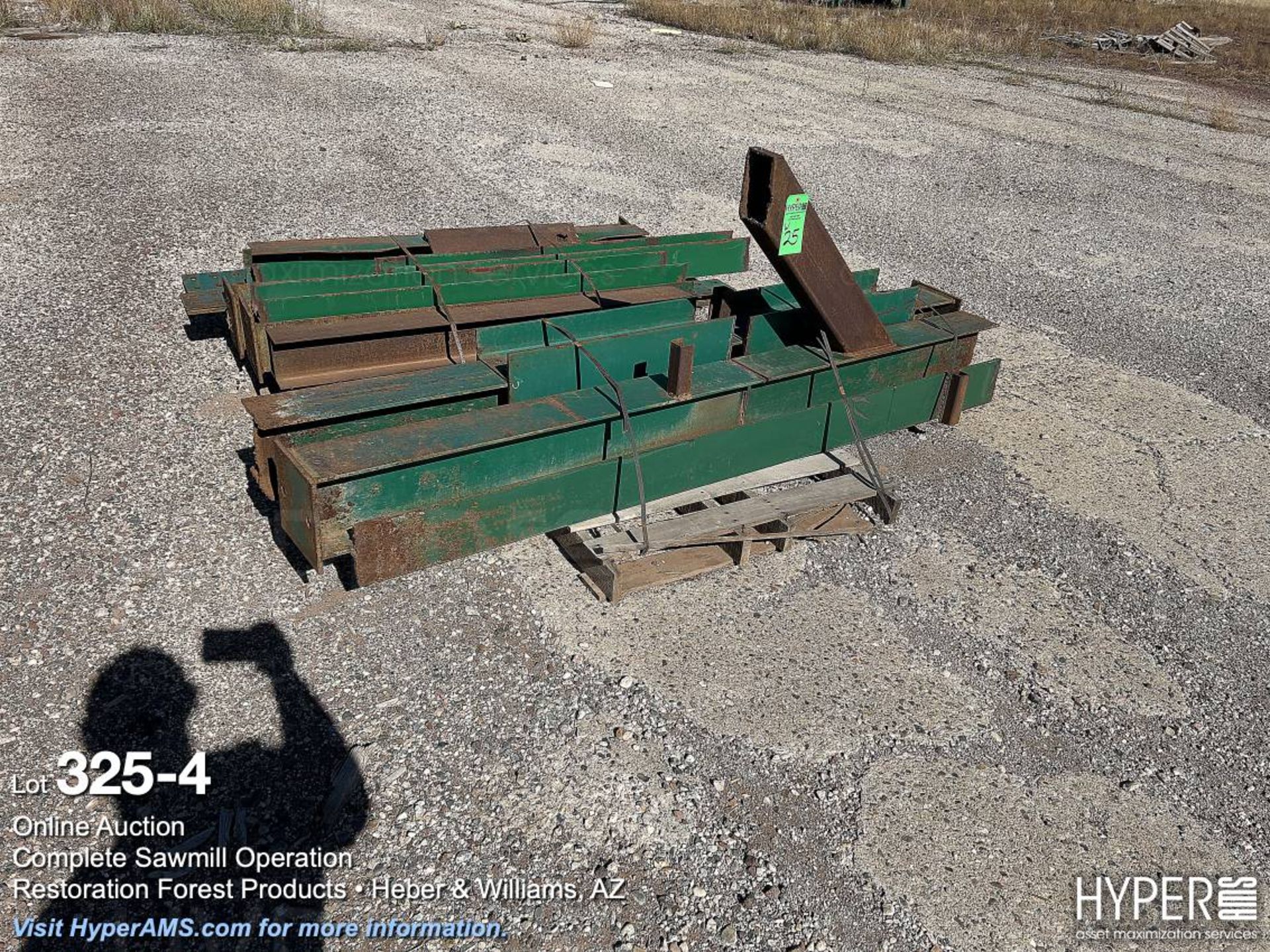 Lot: HSAS support beams, Tilt unit, and beams - Image 4 of 6