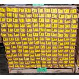 Pallet MPR approx. (168) boxes total, Approx. (58) boxes 12-14mm, approx. (110) boxes 10-14mm, all 7