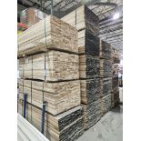 Poplar lumber - approximately 1190 board feet on (17) pallets: (4035) pcs of 4/4 x 2" x 8', (1170) p