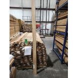 Pallet- (68) boxes- flush stair nose, 94" Long. Mixed 4.5 to 6.5mm, various colors. 5 per box.