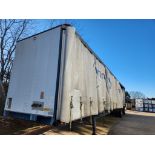53 Ft. Curtain Side utility tractor trailer. Manufactured 10/2003. 29,500 lbs. by Utility Trailer Ma
