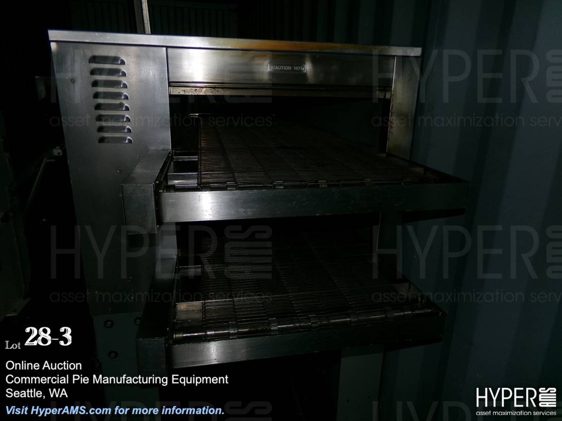 CTX Double Chamber Convection Oven Model DZ55 S/N 035710908 208V - Image 3 of 9