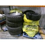 Lot of (13) Assorted Tires