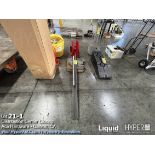 Lot: Leg guards, and pallet racking connection bar