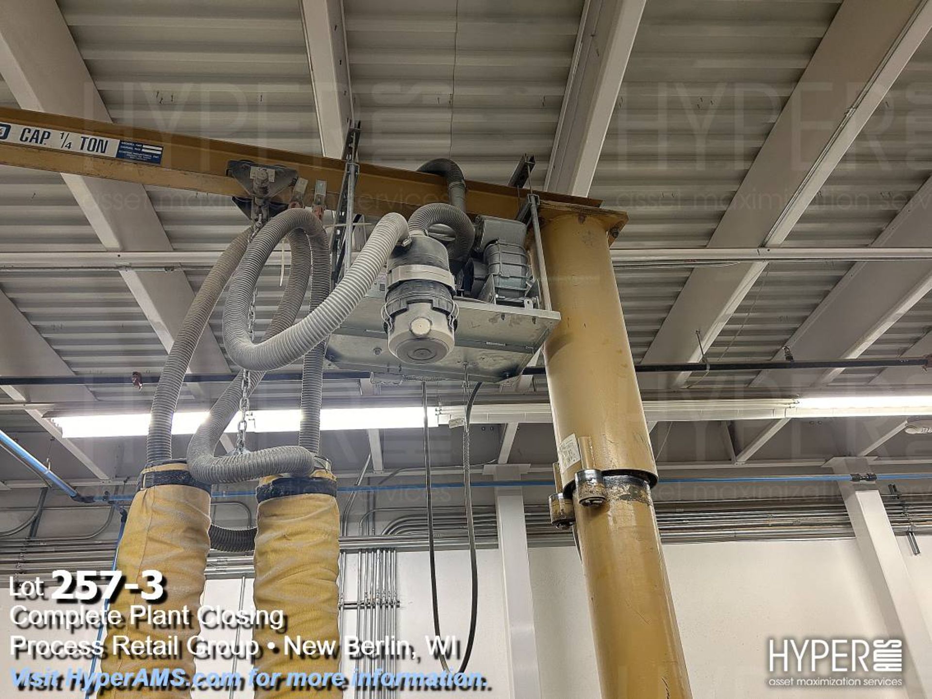 Contrx 1/4ton cap jib with vacuum lift system - Image 3 of 6