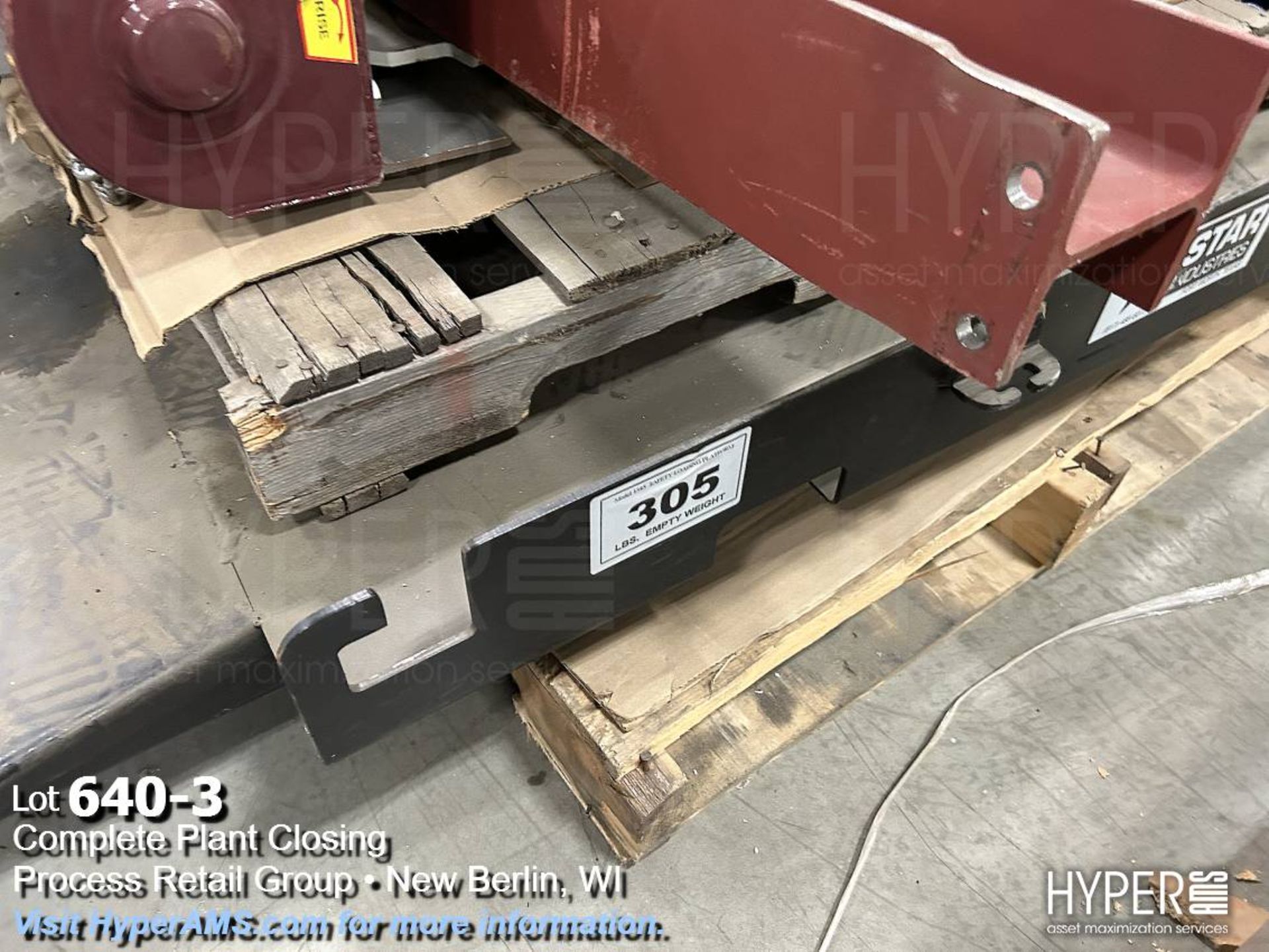 Star 1385 safety loading platform - Image 3 of 5