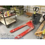 Badger 5500 lb. cap. Pallet jack