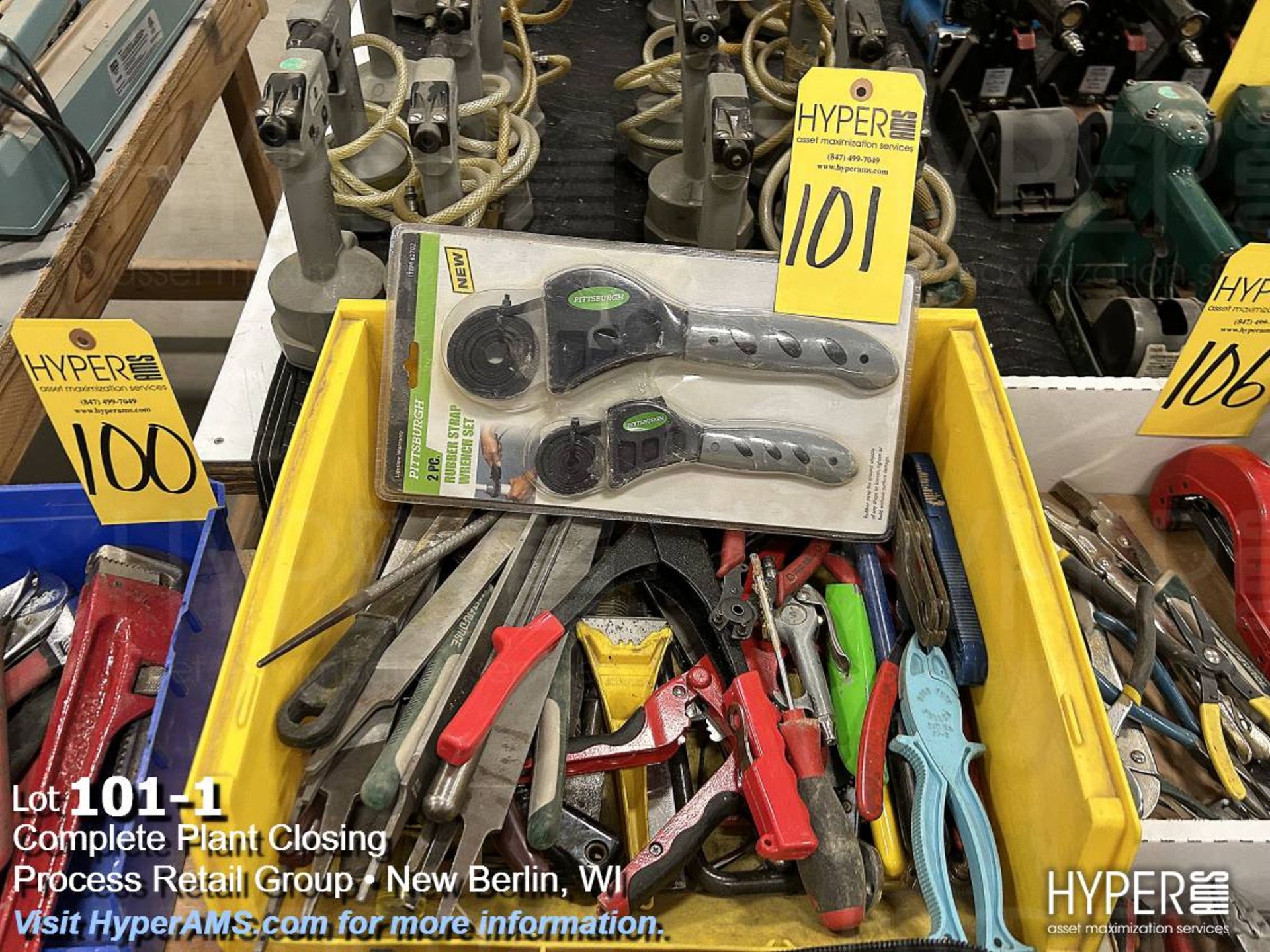 Files, ring pullers, fuse pullers, and tools