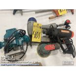 Lot: Router, heat gun, staple gun