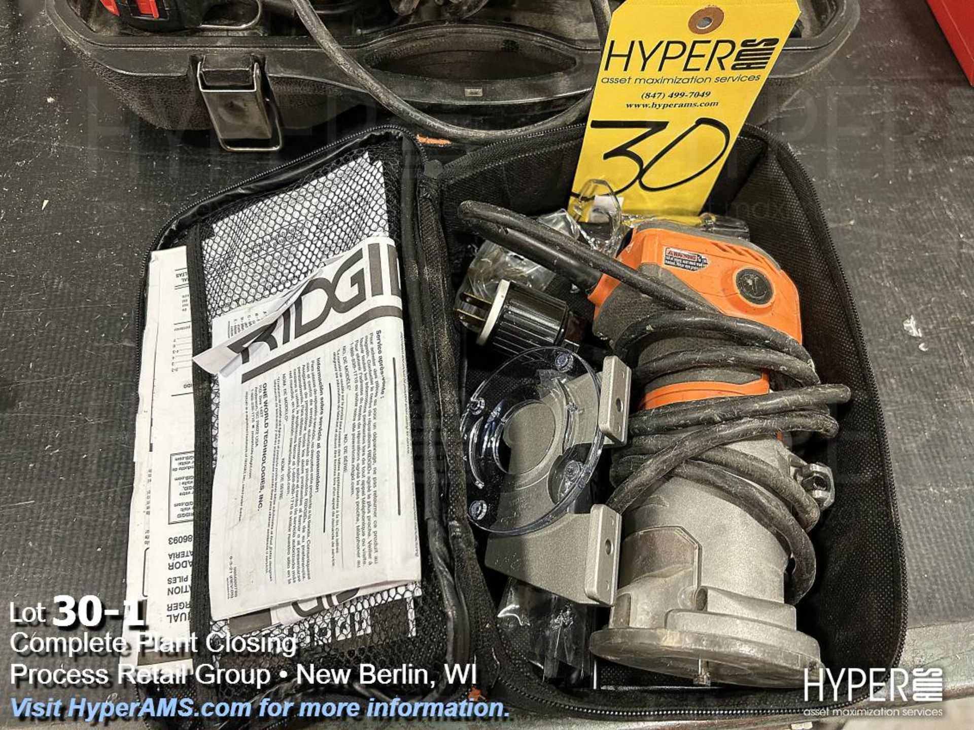 Ridgid compact router