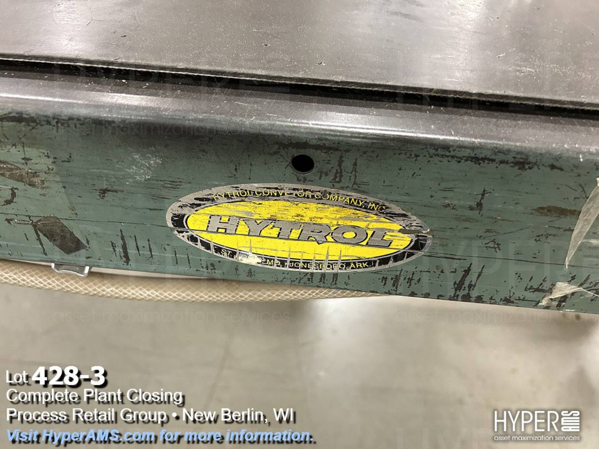 Hytrol electric power conveyor - Image 3 of 4