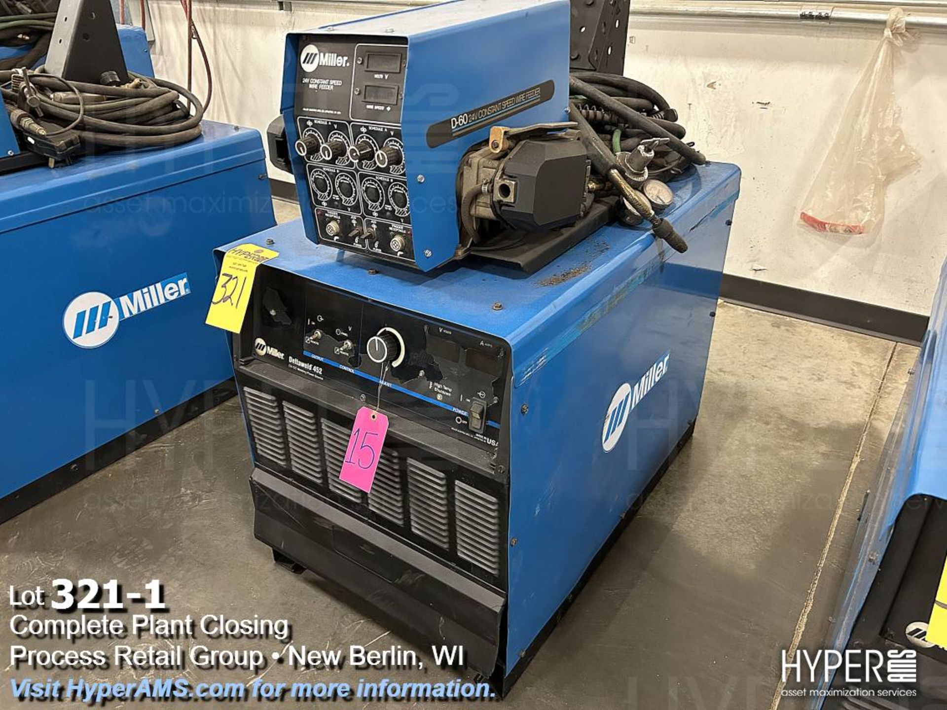 Miller Deltaweld 452 Miller Deltaweld 452 MIG & Dual 60 Welder