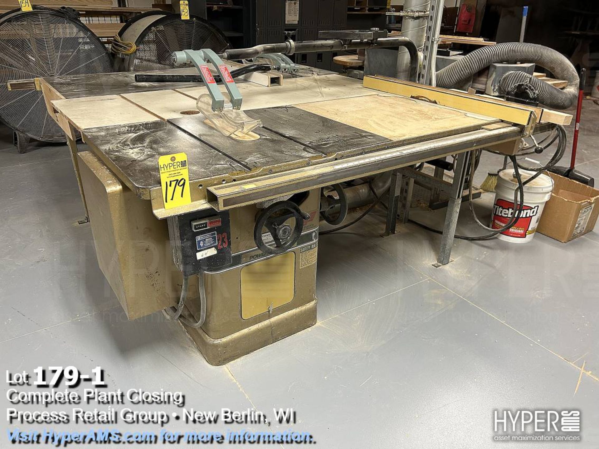 Powermatic 66 table saw