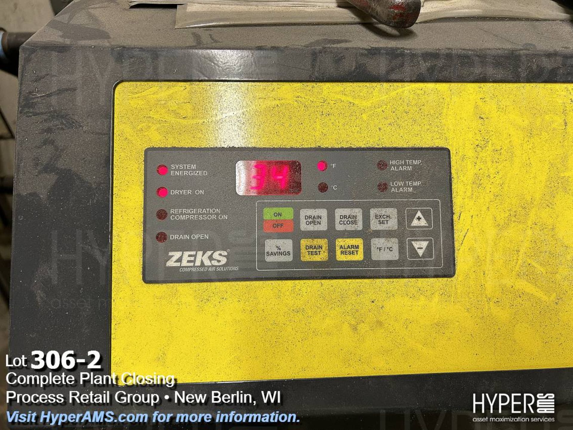 Zeks 300HSGA400 Refrigerated Air Dryer - Image 2 of 3