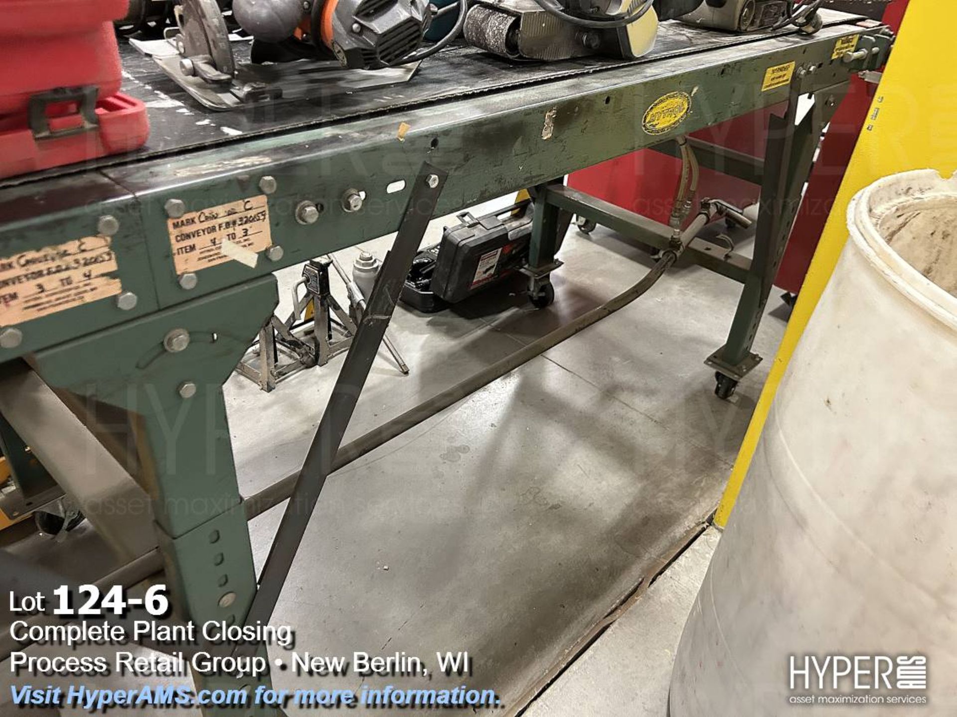 Hytrol 2' wide x 36' long belt conveyor - Image 6 of 7