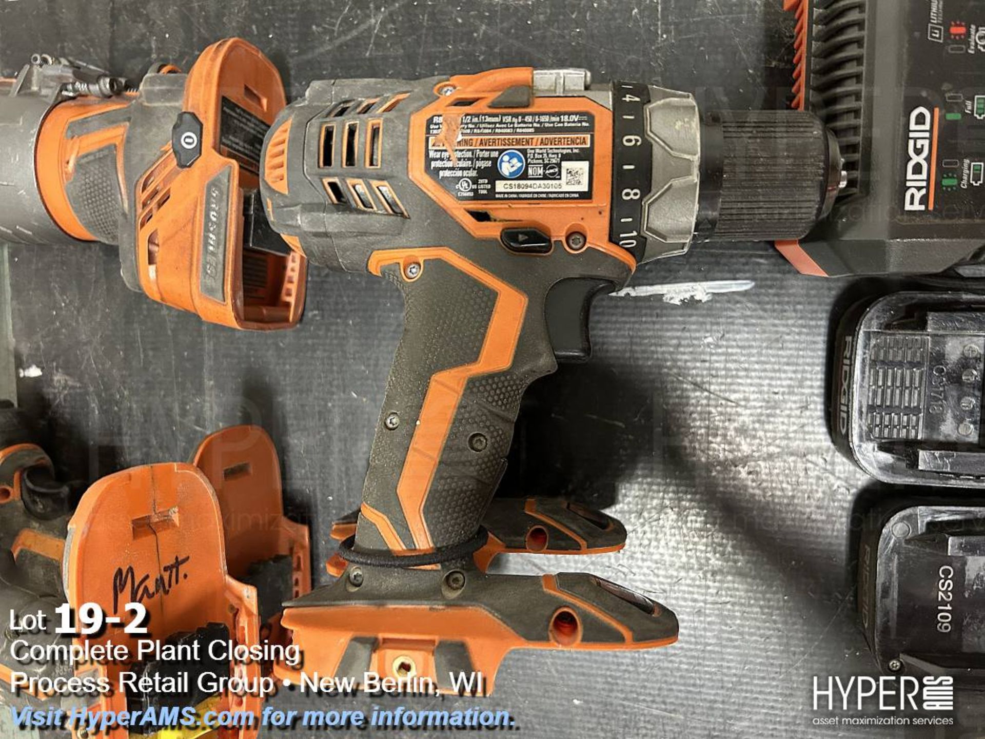 Ridgid 18 volt tools - Image 2 of 3