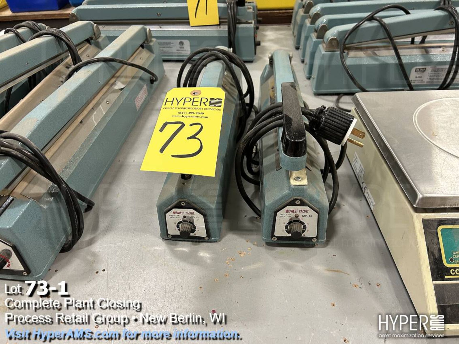 Midwest Pacific MP-12 bag sealers