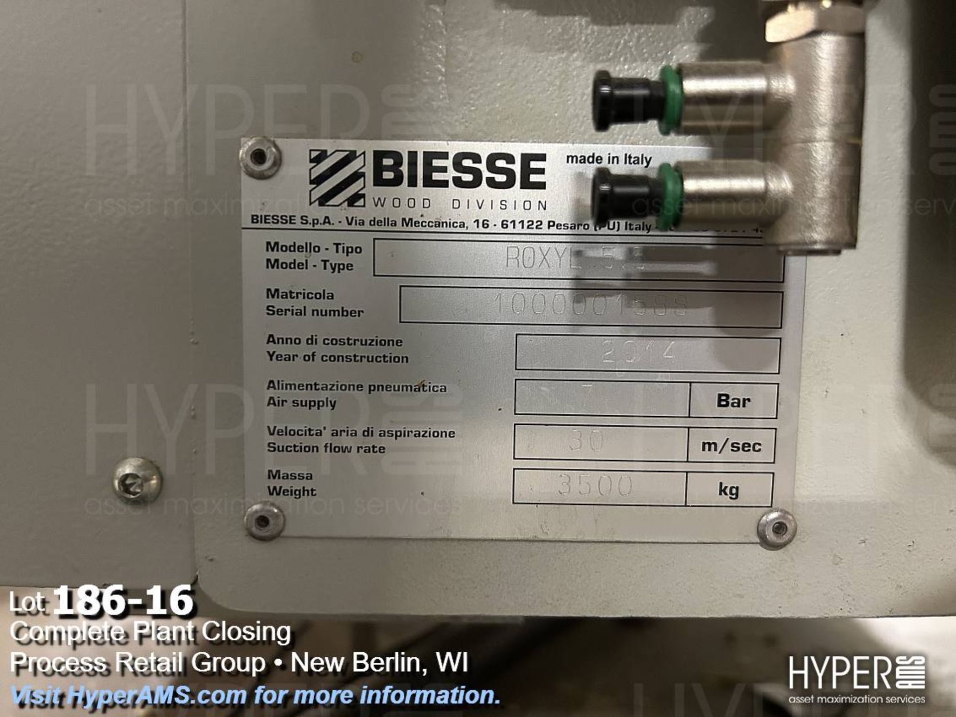 Biesse ROXYL 5.5 CNC Edge Bander - Image 16 of 16