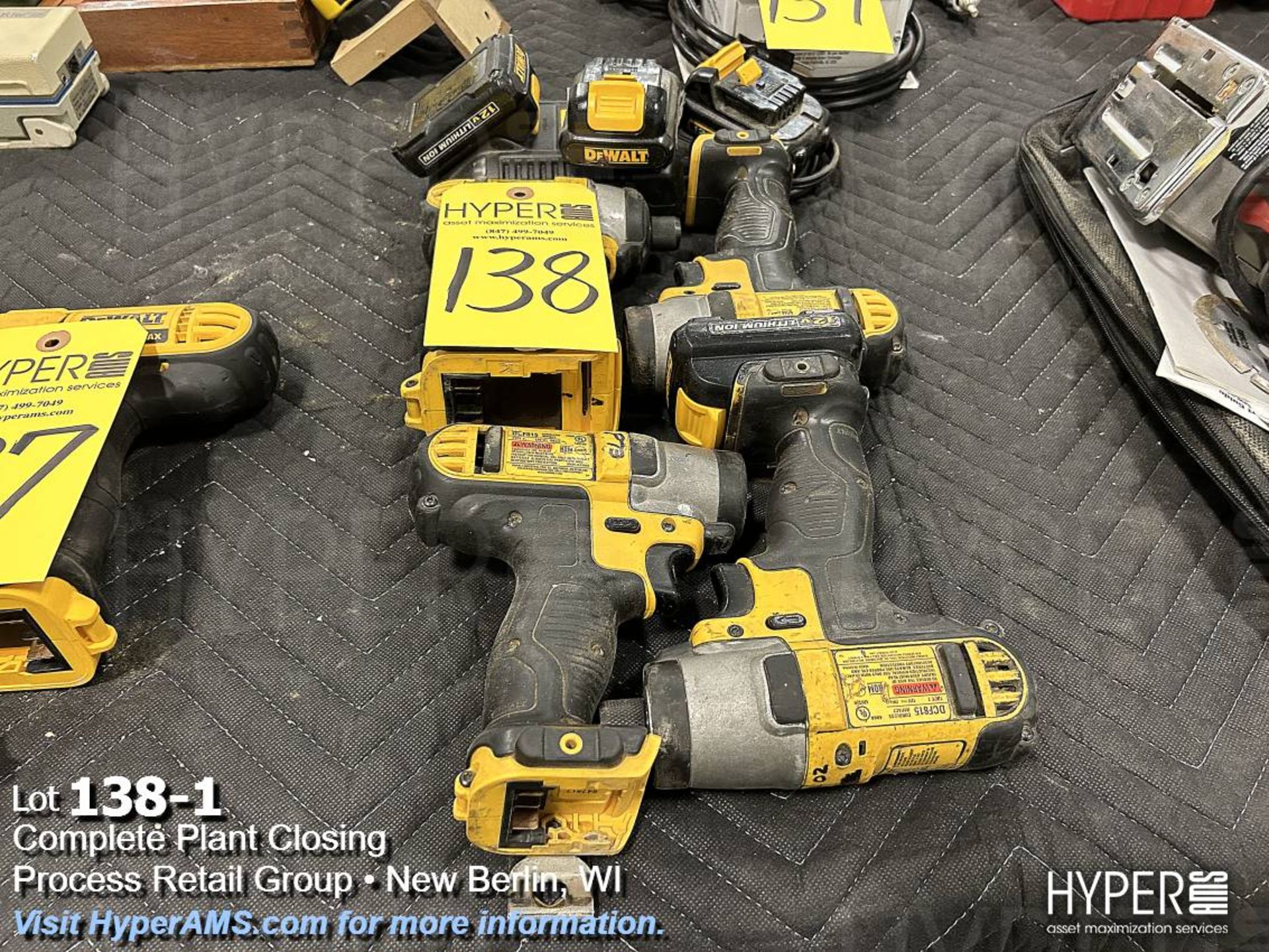 DeWalt 12v nut drivers