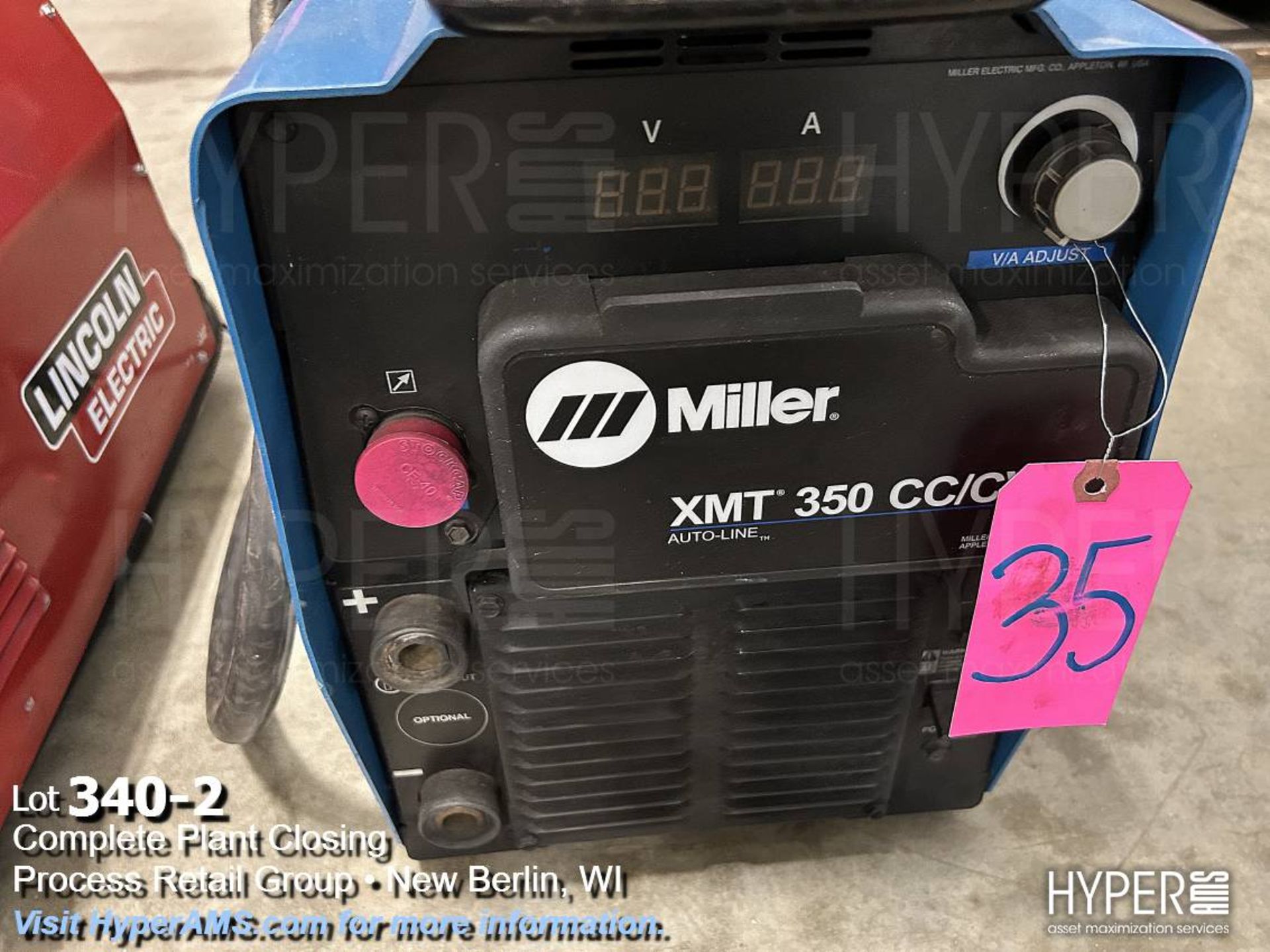 Miller XMT 350 CC/CV-T1 Miller XMT 350 CC/CV MIG / TIG Welder - Image 2 of 4