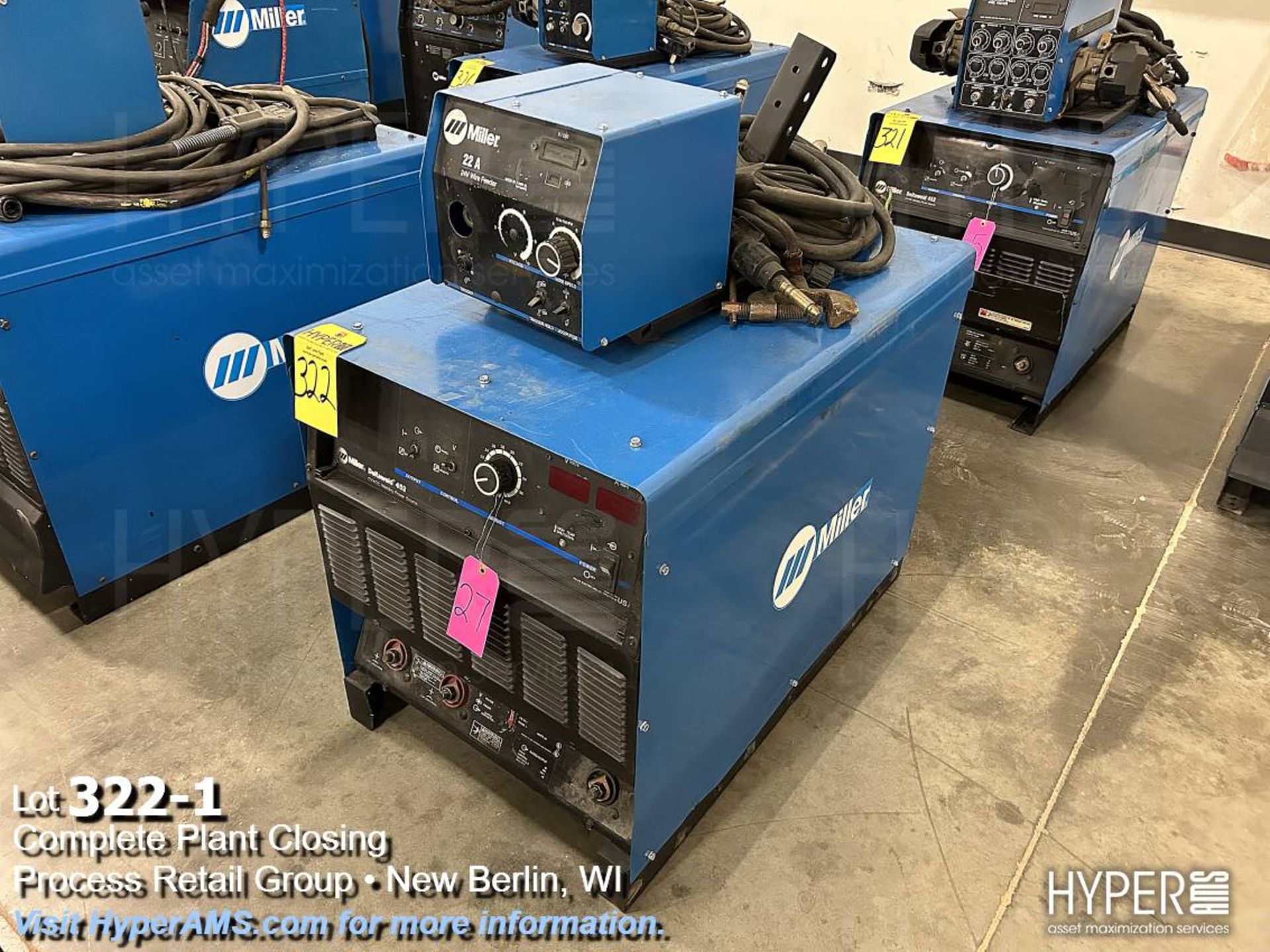 Miller Deltaweld 452 Miller Deltaweld 452 MIG & 22A Welder