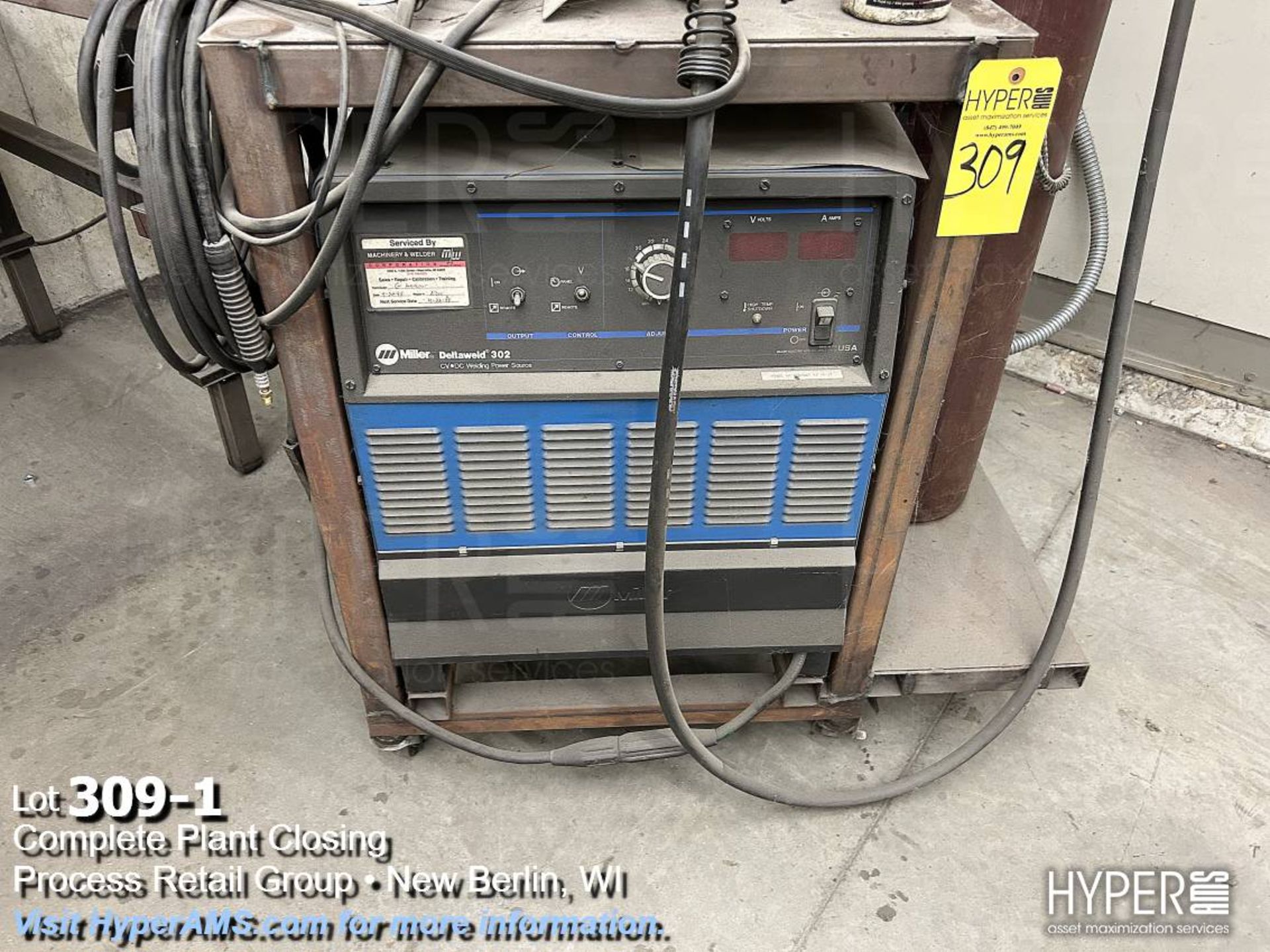 Miller Deltaweld 302 CV.DC welding power source