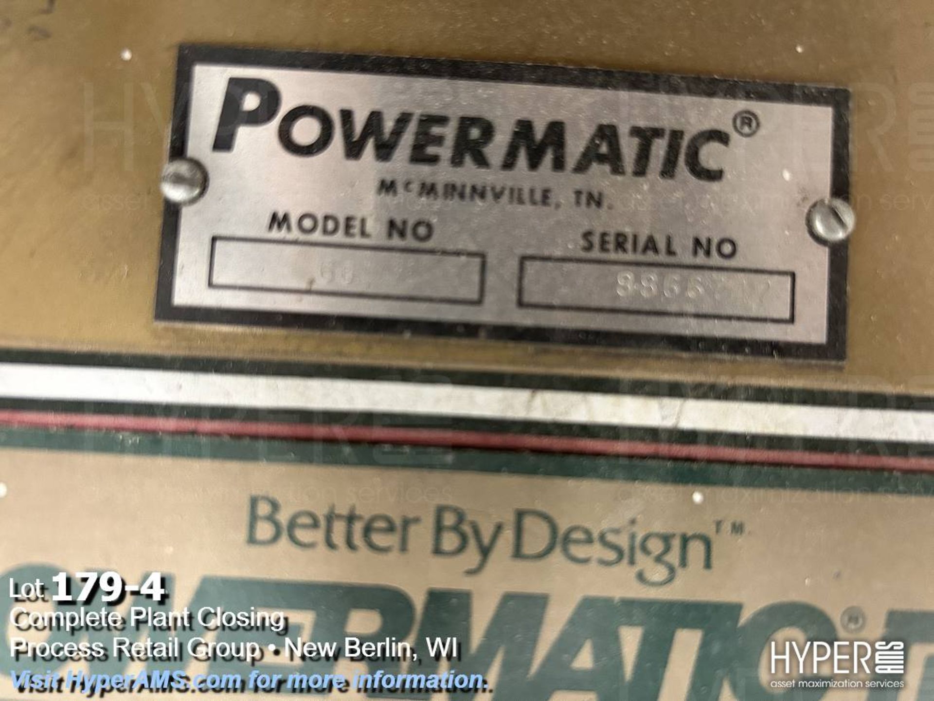 Powermatic 66 table saw - Image 4 of 5