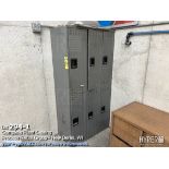 Six door locker unit