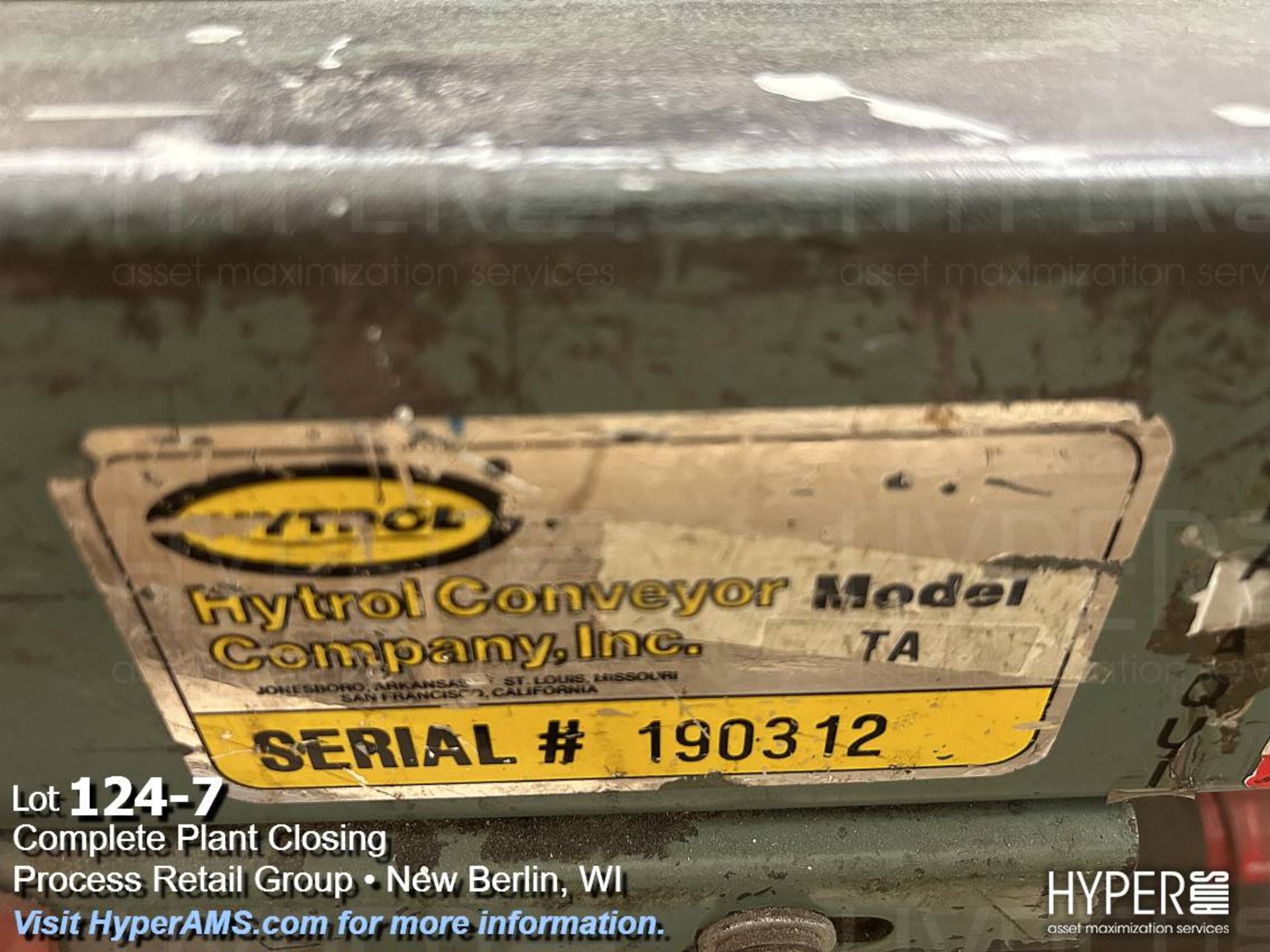 Hytrol 2' wide x 36' long belt conveyor - Image 7 of 7