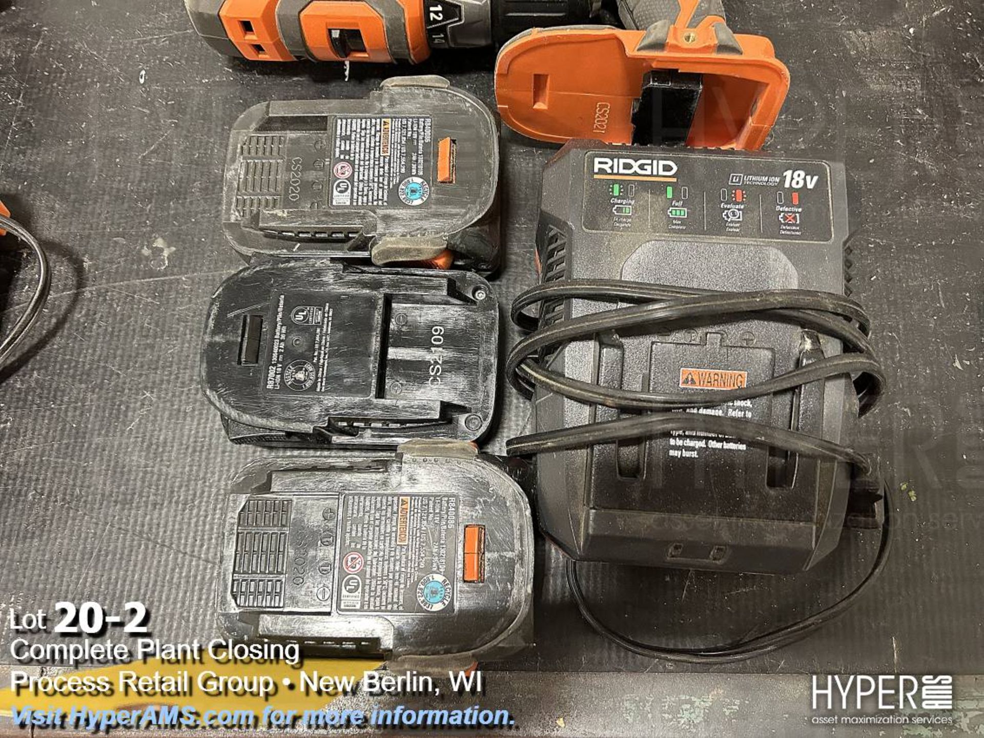 Ridgid 18 volt tools - Image 2 of 3