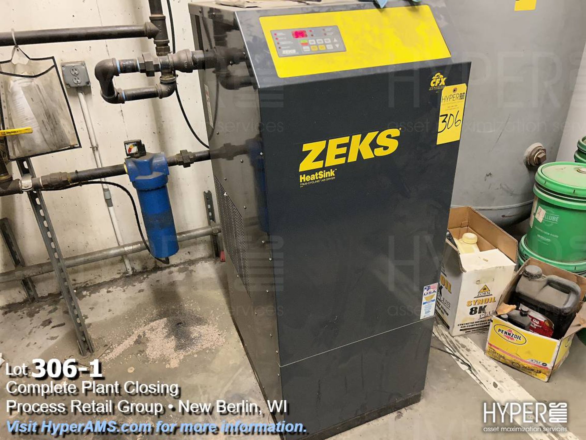 Zeks 300HSGA400 Refrigerated Air Dryer