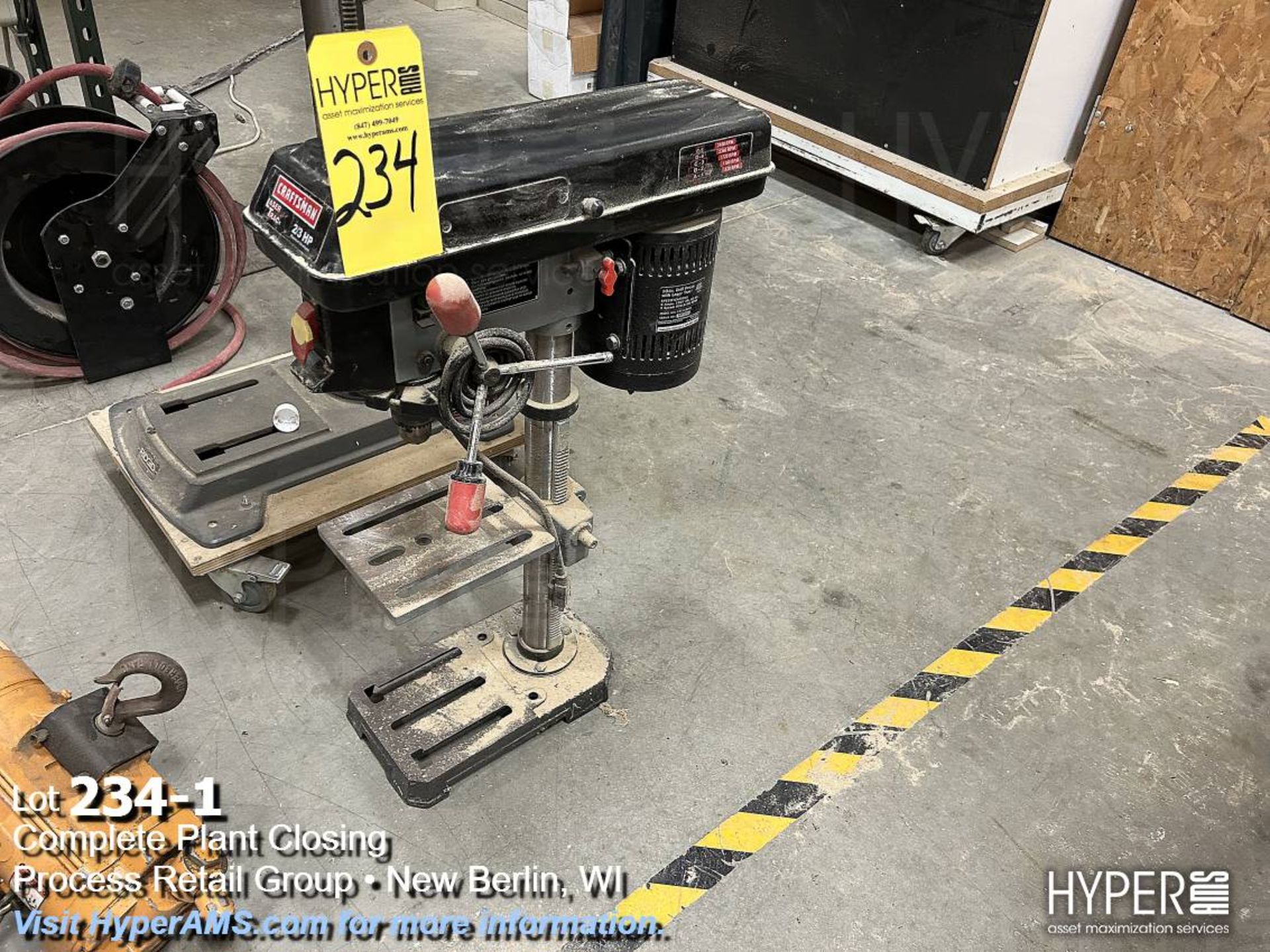 Craftsman 2/3hp bench top drill press