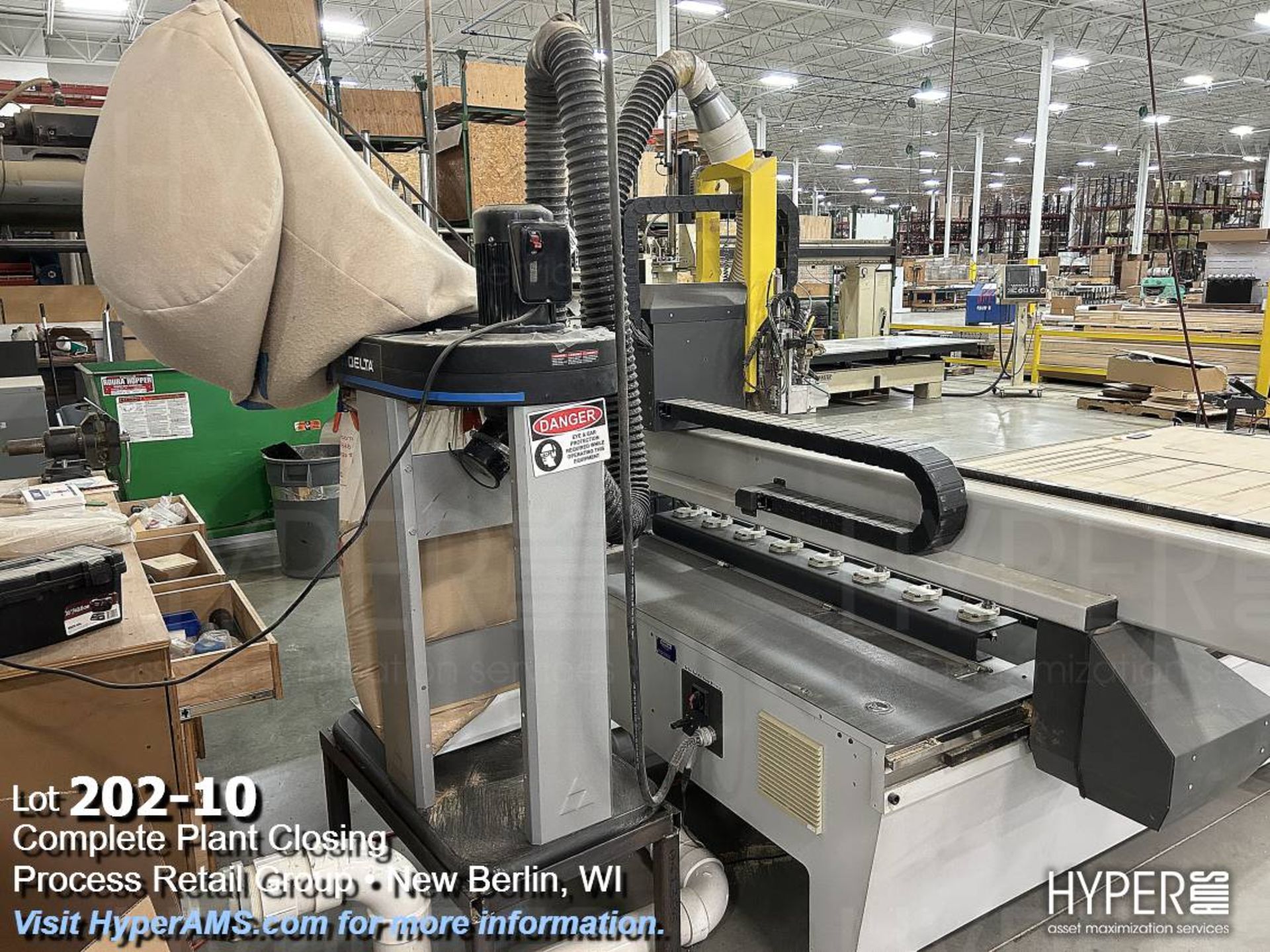 Multicam 3000 Series CNC, 8 Position-ATC, 1-Head Router - Image 10 of 12