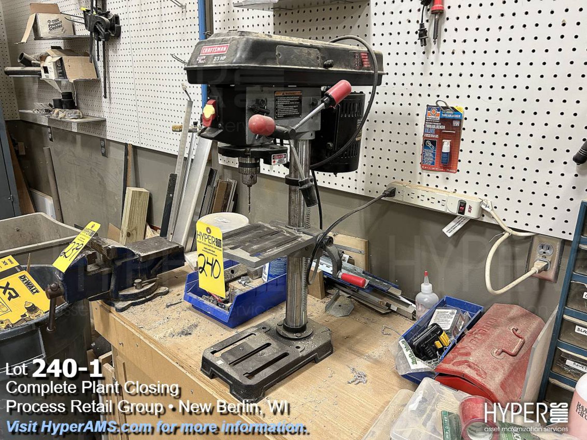 Craftsman 2/3hp bench top drill press