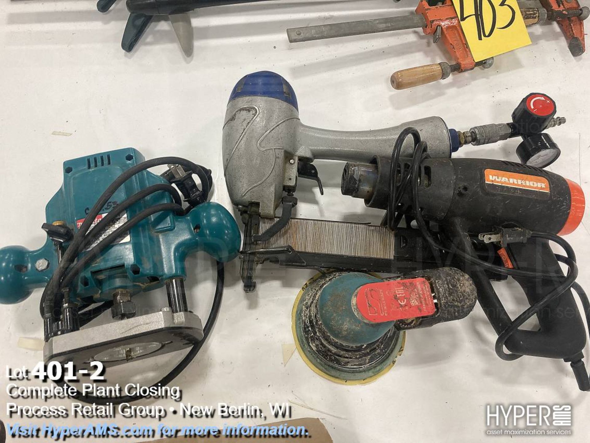 Lot: Router, heat gun, staple gun - Image 2 of 2