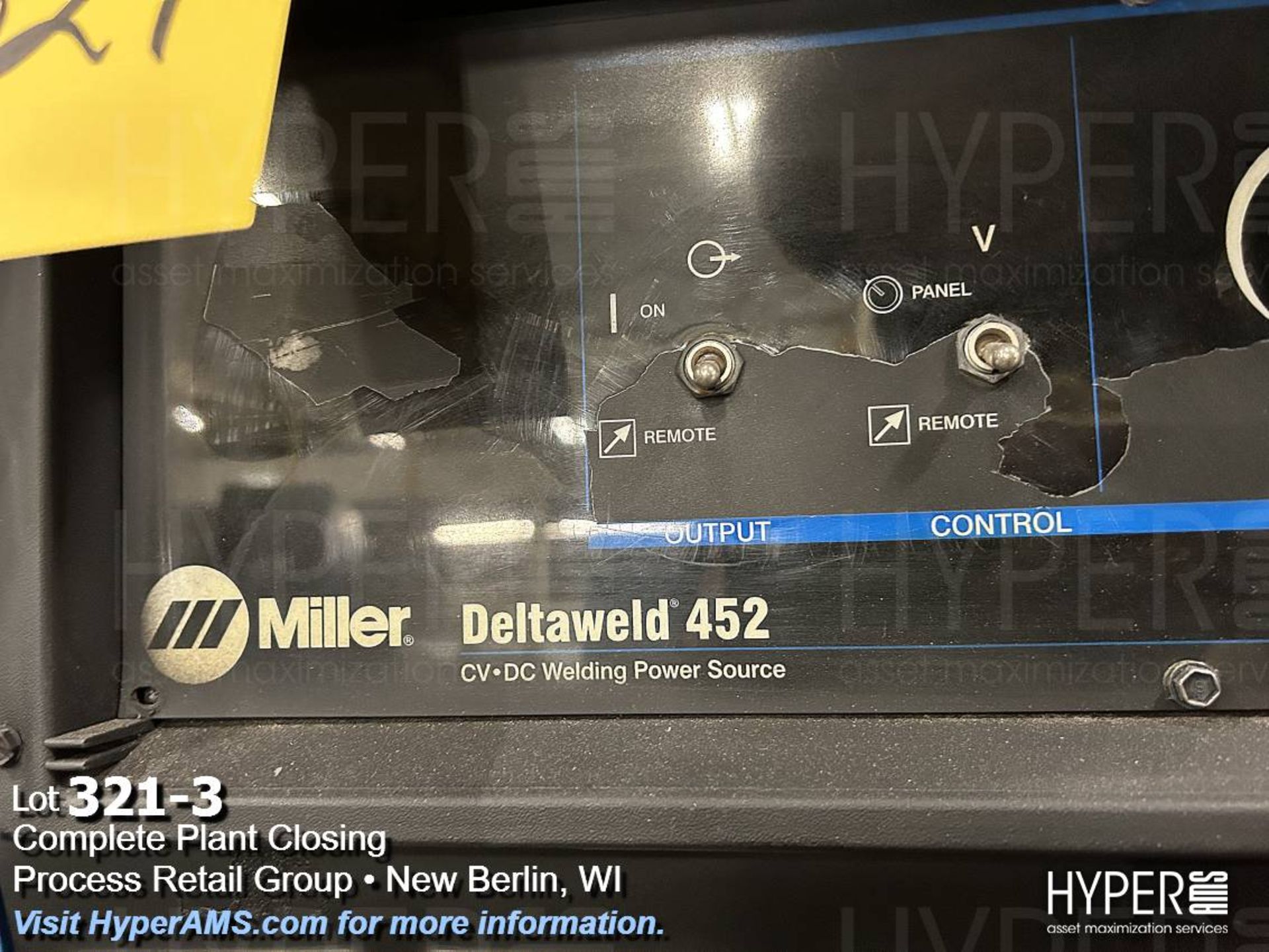 Miller Deltaweld 452 Miller Deltaweld 452 MIG & Dual 60 Welder - Image 3 of 9