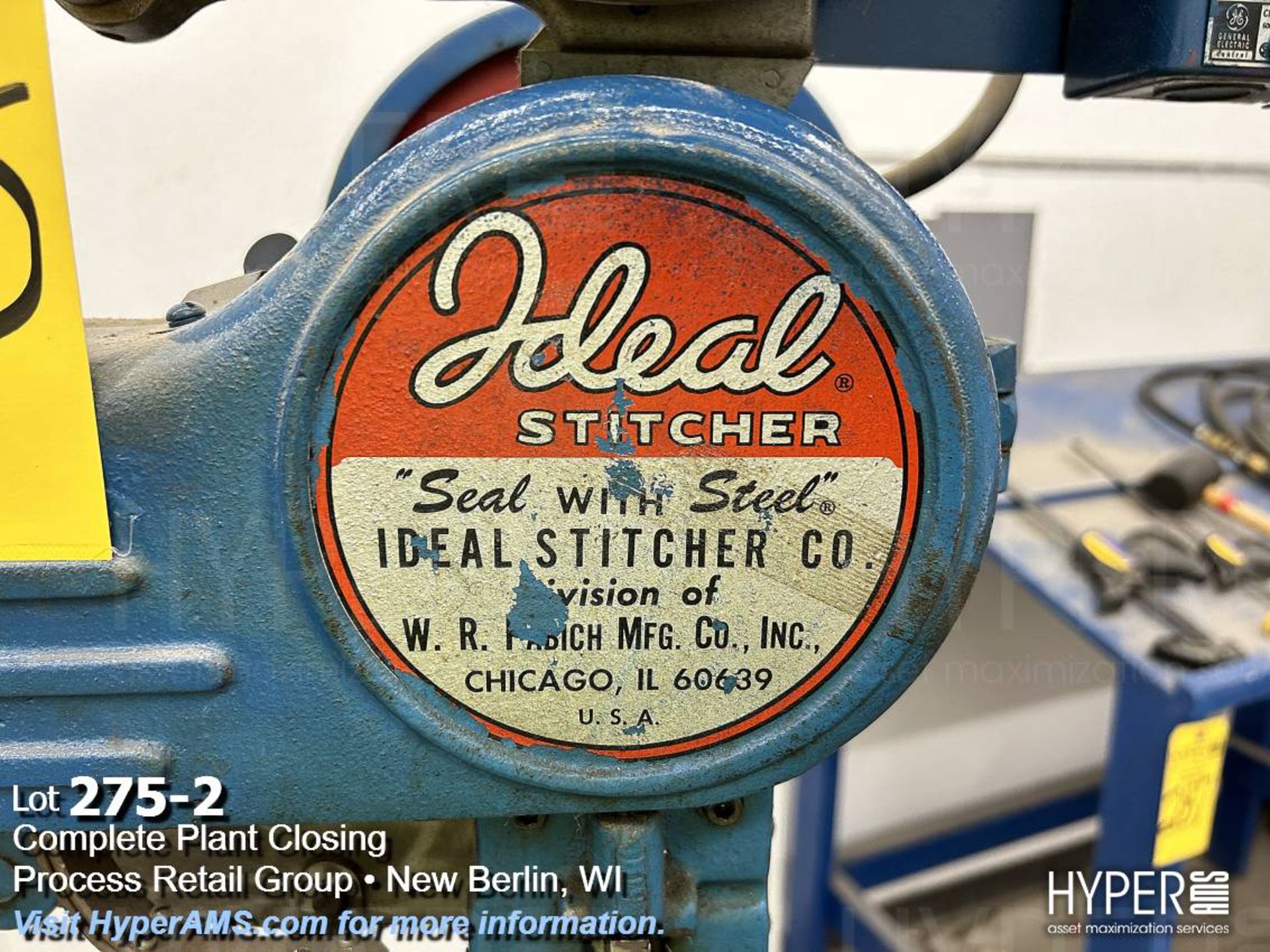 Ideal IS-1244 wire stitcher - Image 2 of 4