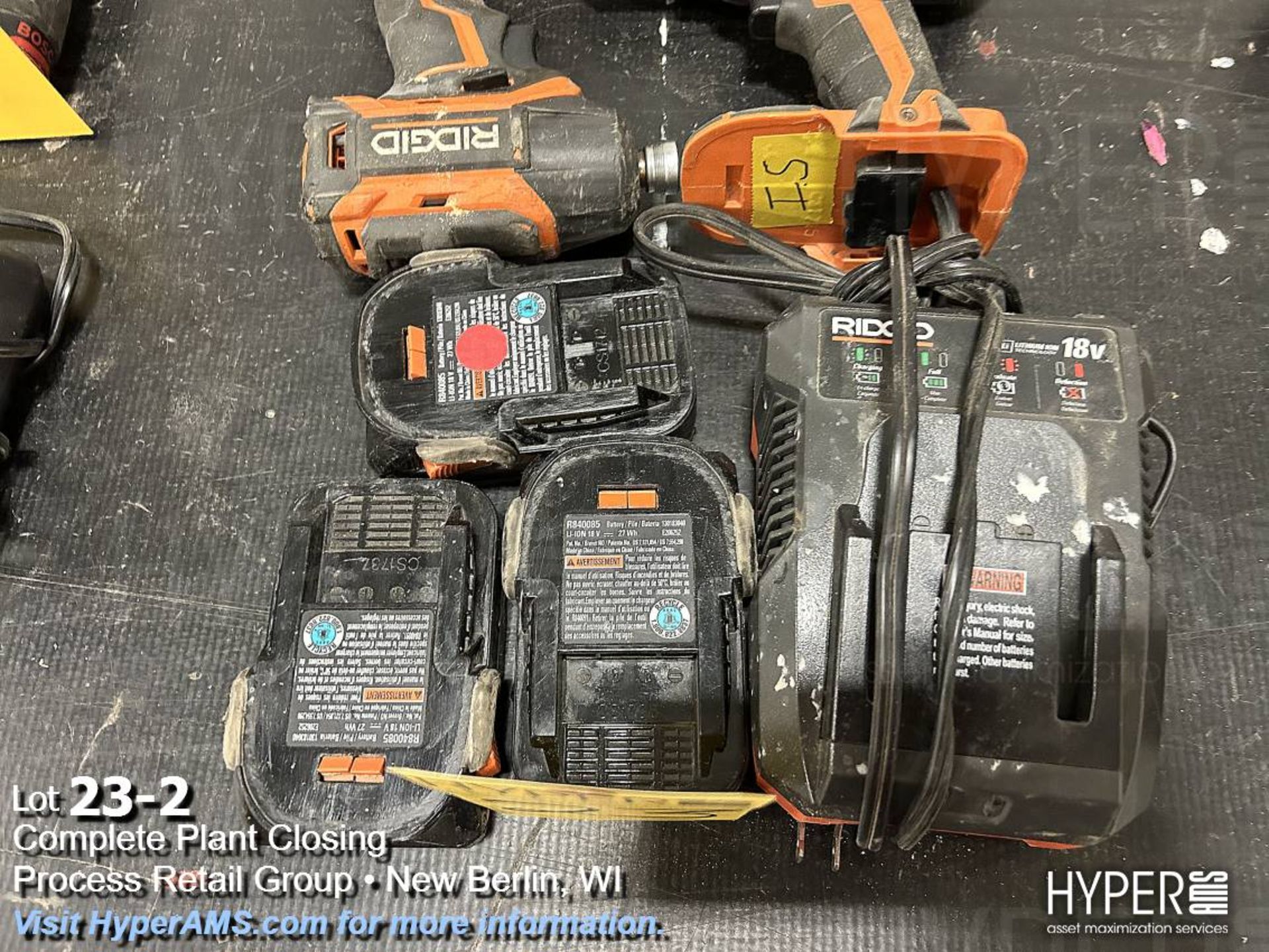 Ridgid 18 volt tools - Image 2 of 3